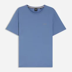 Sale BOSS Herre Mix Og Match T-shirt Light Blue T-Shirts, Poloer Og Skjorter·T-Shirts Og Undertrøjer