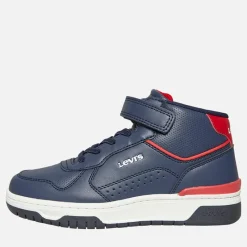 Hot Børne Dereck Hi Top Sneakers Navy Rød 0290 Sneakers|Sneakers