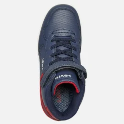 Hot Børne Dereck Hi Top Sneakers Navy Rød 0290 Sneakers|Sneakers