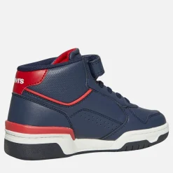 Hot Børne Dereck Hi Top Sneakers Navy Rød 0290 Sneakers|Sneakers