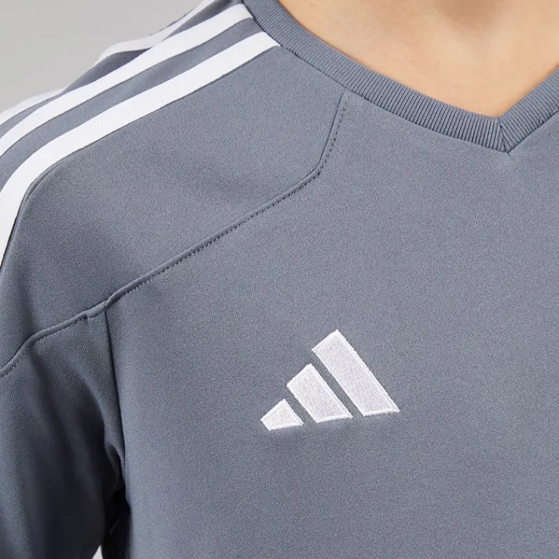 Clearance Børne Junior Tiro 23 League T Shirt Team Onix/Hvid Tøj|Tøj