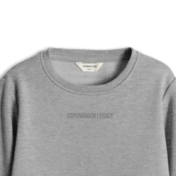 Hot Børne Sweatshirt Grå Melange Hættetrøjer Og Sweatshirts|Hættetrøjer Og Sweatshirts