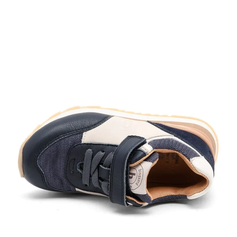 Best Børne Walde Velcro Sko Navy Sneakers|Sneakers