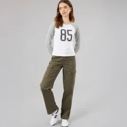 Online Cargobukser til kvinder Malfy Kalamata Dame Jeans, Bukser Og Leggings·Cargobukser|Jeans, Bukser Og Leggings·Bukser