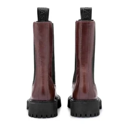 Best Dame Angie Chelsea Støvler Dark Brown Dame Støvler|Støvler