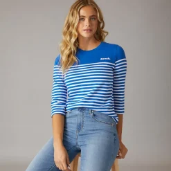 Best Dame Arian T-shirts Blå Dame Overdele·T-Shirts|Overdele·Overdele