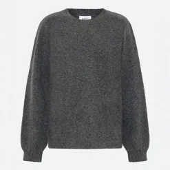 New Dame Asla Sweater 0201 Castlerock Dame Trøjer Og Cardigans·Trøjer