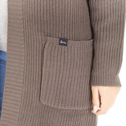Online Dame Asteria Veste Mørk Grå Dame Trøjer Og Cardigans·Cardigans|Overdele·Veste