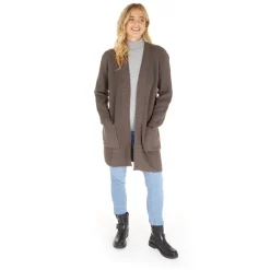 Online Dame Asteria Veste Mørk Grå Dame Trøjer Og Cardigans·Cardigans|Overdele·Veste