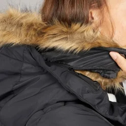 Best Dame Audrey Vandtæt Foret Hættejakke Dame Udendørs|Jakker Og Frakker·Jakker Og Frakker