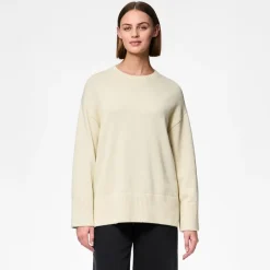 New Dame Ava Sweater Birch Dame Trøjer Og Cardigans·Trøjer
