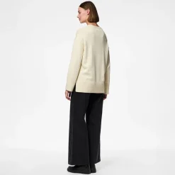 New Dame Ava Sweater Birch Dame Trøjer Og Cardigans·Trøjer