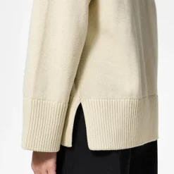 New Dame Ava Sweater Birch Dame Trøjer Og Cardigans·Trøjer