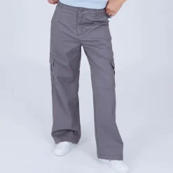 New Dame Azylyn Cargobukser Grå Dame Jeans, Bukser Og Leggings·Bukser|Jeans, Bukser Og Leggings·Cargobukser