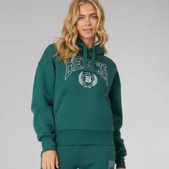 Outlet Dame Bartha Hættetrøje Dyb Smaragd Dame Hættetrøjer Og Sweatshirts·Hættetrøjer