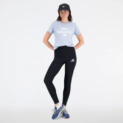 Hot Dame Basis Logo T-Shirt Lys Arktisk Grå Dame Træning|Overdele