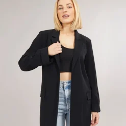 New Dame Blazer Blanca Life 3/​4 Løstsiddende Sort Dame Jakker Og Frakker·Jakker Og Frakker|Jakker Og Frakker·Lette Jakker
