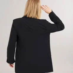 New Dame Blazer Blanca Life 3/​4 Løstsiddende Sort Dame Jakker Og Frakker·Jakker Og Frakker|Jakker Og Frakker·Lette Jakker