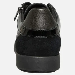 Clearance Dame Blomie Zip Sneakers Sort Dame Sneakers|Sneakers