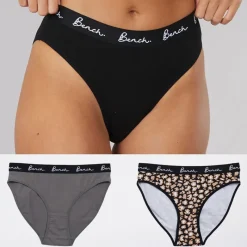 Outlet Dame Calva Tre Pak Undertruser Multi Dame Multipakker·Undertøj|Undertøj, Sokker Og Nattøj·Undertøj