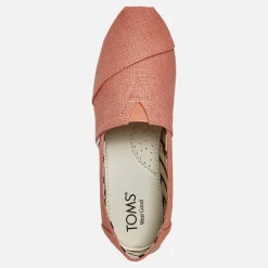 New Dame Canvas Alpargata Espadriller Lyserød Dame Sko|Sko