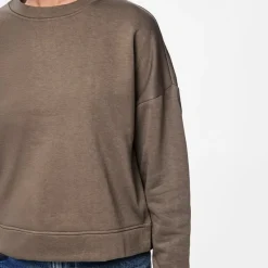 Sale Dame Chili Langærmet Sweater Morel Dame Hættetrøjer Og Sweatshirts·Sweatshirts
