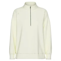 Dame Chilli Halv lynlås sweatshirt White Pepper Dame Hættetrøjer Og Sweatshirts·Sweatshirts