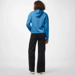 Dame Chilli Langærmet Hættetrøje Azure Blue Dame Hættetrøjer Og Sweatshirts·Hættetrøjer
