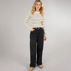 Sale Dame Crista O Hals Strikket Sweater Birch Dame Trøjer Og Cardigans·Trøjer|Overdele·Overdele