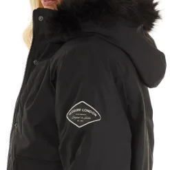 Dame Cropped Fur Parka Dame Jakker Og Frakker·Jakker Og Frakker