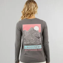 Best Dame Cullen Langærmet T-shirt Koksgrå Dame Overdele·T-Shirts|Overdele·Overdele