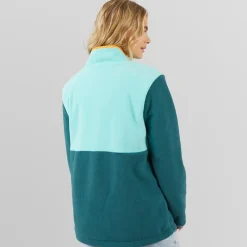 Best Dame Dove Salg OTH Borg Jakke Multi Dame Jakker Og Frakker·Fleecetøj|Hættetrøjer Og Sweatshirts·Fleecetøj