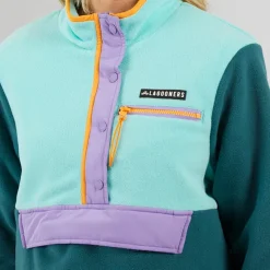 Best Dame Dove Salg OTH Borg Jakke Multi Dame Jakker Og Frakker·Fleecetøj|Hættetrøjer Og Sweatshirts·Fleecetøj