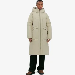 Dame Elsie Jakke Sand Grey Dame Jakker Og Frakker·Jakker Og Frakker