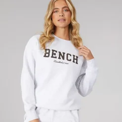 Outlet Dame Ercie Sweatshirt Isgrå Melering Dame Hættetrøjer Og Sweatshirts·Sweatshirts