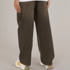 Outlet Dame Erin Baggy Jeans Medium Brun Denim Dame Jeans, Bukser Og Leggings·Jeans