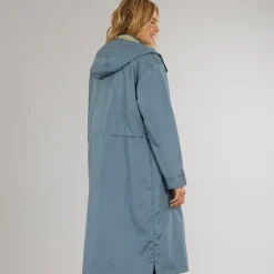 Hot Dame Eskdale 2-I-1 Jakke Marineblå /​ Grøn Dame Jakker Og Frakker·Jakker Og Frakker|Jakker Og Frakker·Lette Jakker