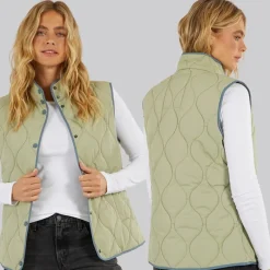 Hot Dame Eskdale 2-I-1 Jakke Marineblå /​ Grøn Dame Jakker Og Frakker·Jakker Og Frakker|Jakker Og Frakker·Lette Jakker