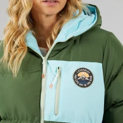 New Dame Excursion Dyne Grøn Dame Jakker Og Frakker·Jakker Og Frakker