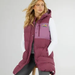 Hot Dame Explorer Gilet Burgundy Dame Overdele·Veste|Overdele·T-Shirts
