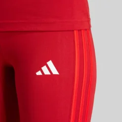 New Dame FCB FC Bayern München Leggings Team Power Red 2 Dame Sport Træningsbukser|Træning