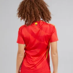 Clearance Dame FEF Spanien Dame 24/​25 Autentisk Hjemme Trøje Better Scarlet Dame Træning|Overdele