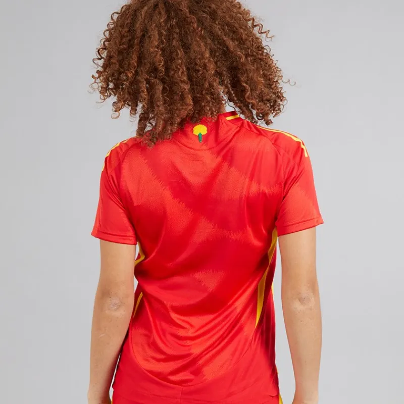 Clearance Dame FEF Spanien Dame 24/25 Autentisk Hjemme Trøje Better Scarlet Dame Træning|Overdele