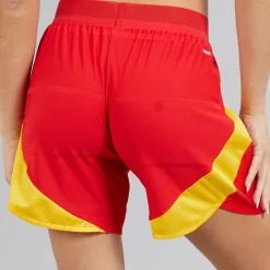 Online Dame FEF Spanien Dame 24/25 Autentiske Hjemme Shorts Better Scarlet Dame Træning|Shorts·Alt Shorts