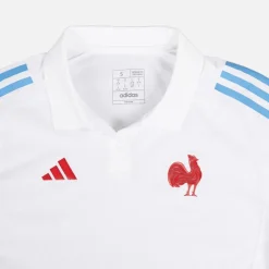 Discount Dame FFR Frankrig Rugby Trænings Polo Hvid Dame Træning|Overdele