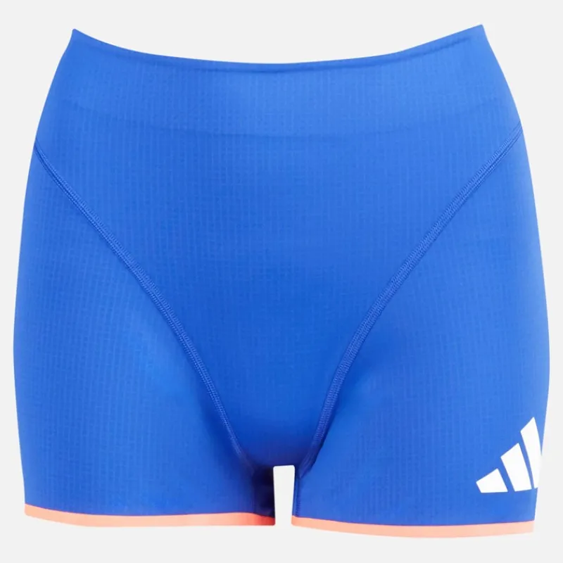 Best Dame FFR Team Frankrig Løbe Shorts Semi Lucid Blue Dame Sport Træningsbukser|Træning