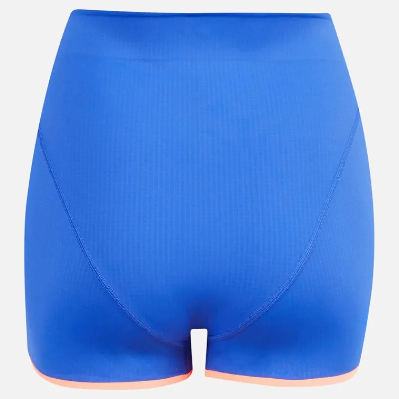 Best Dame FFR Team Frankrig Løbe Shorts Semi Lucid Blue Dame Sport Træningsbukser|Træning