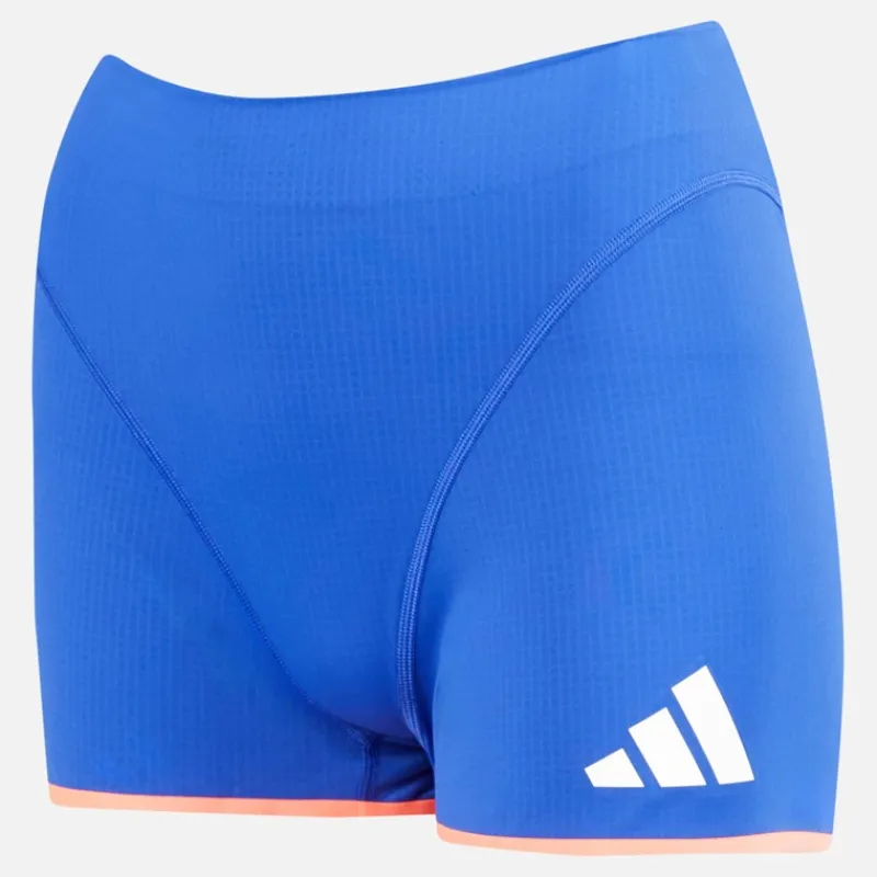 Best Dame FFR Team Frankrig Løbe Shorts Semi Lucid Blue Dame Sport Træningsbukser|Træning