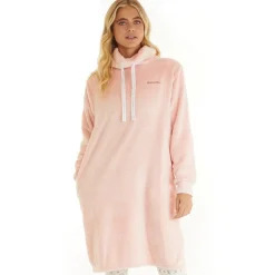 Clearance Dame Fluffy Hjemmetøj Lyserød Dame Undertøj, Sokker Og Nattøj·Nattøj