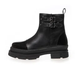 New Dame Follow The Way støvler 038 Black Patent Dame Støvler|Støvler